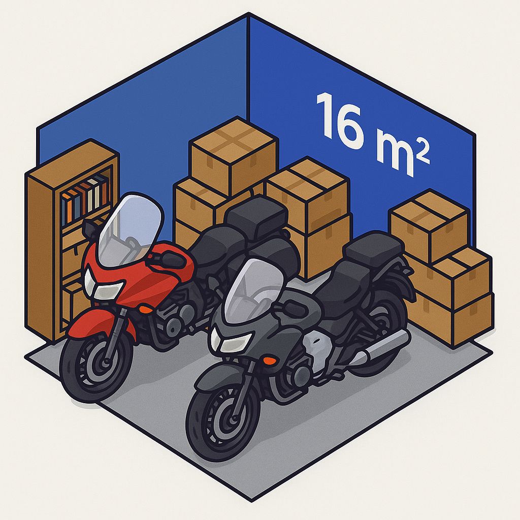 Piu spazio per te - Self storage - deposito temporaneo da 16 mq